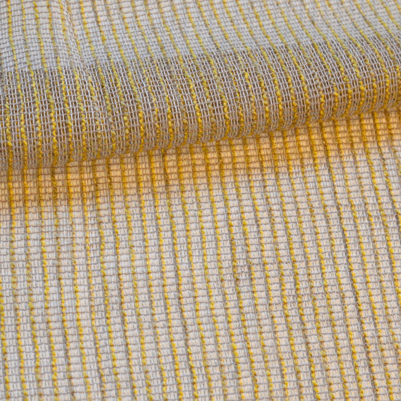 Tissu Aris Filet Ocre Tissus Des Ursules