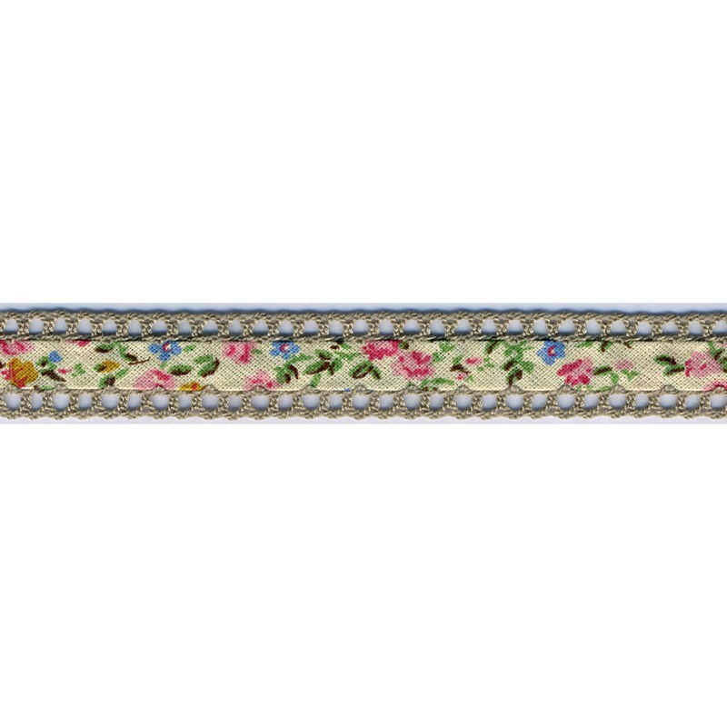 Dentelle fleurs 15mm