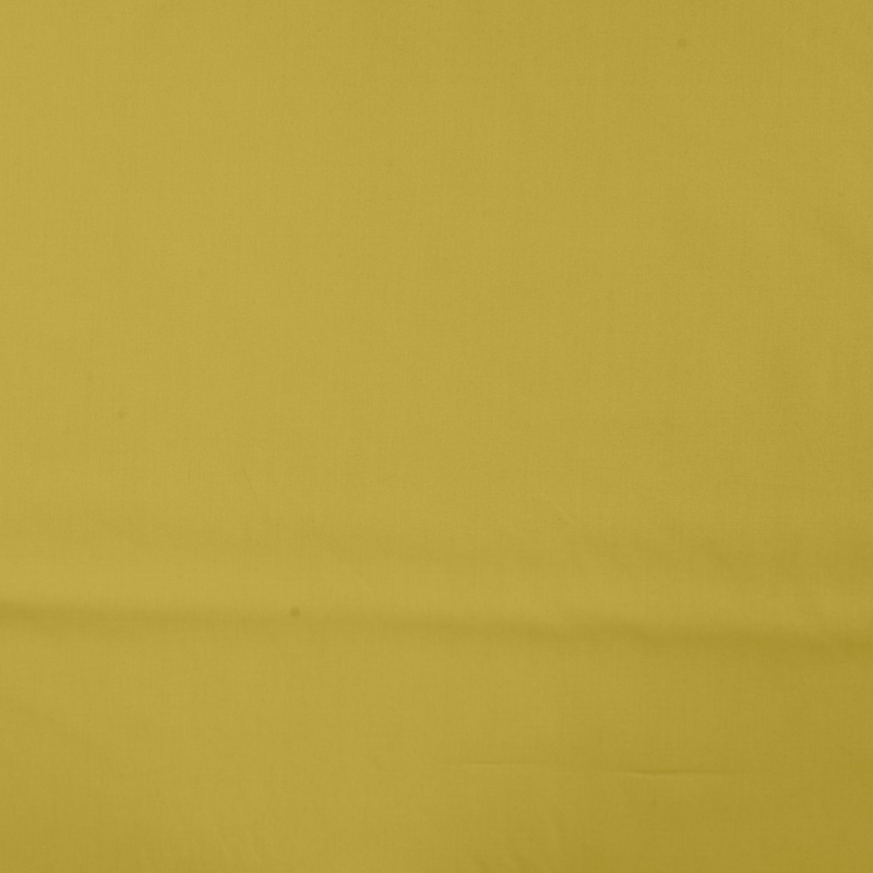 Tissu Popeline Coton Paper Touch Ocre