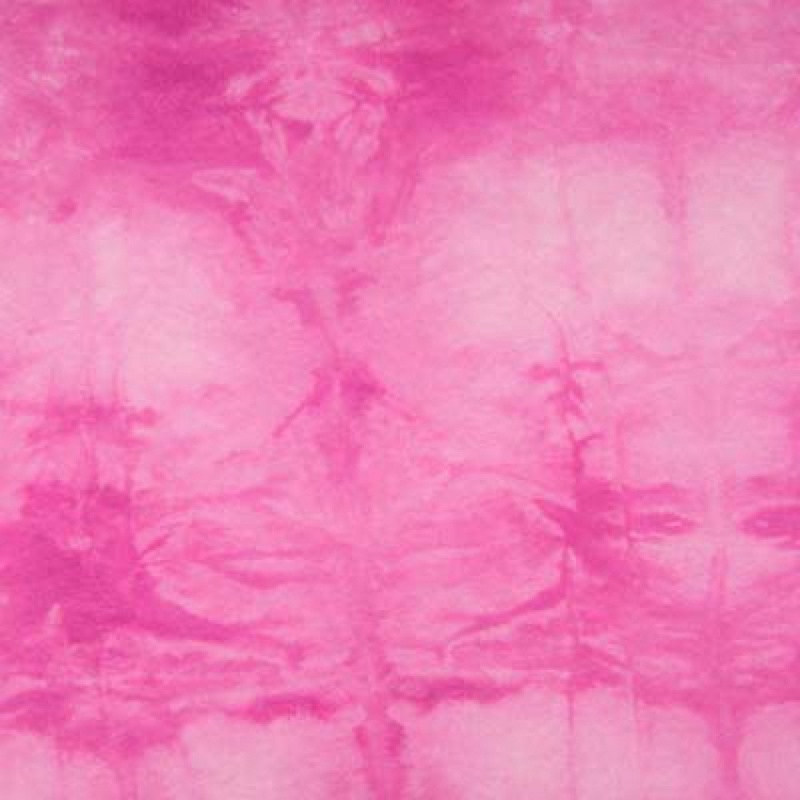 Tissu Sweat Tie&Dye Fuchsia 