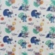 Tissu Imprimé Licence Lilo&stitch Summer Multico