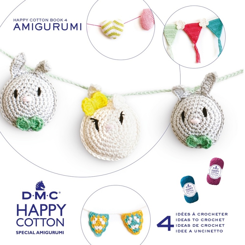 Fil DMC Happy Cotton Crochet tricot - spécial amigurumi - Tissus des Ursules