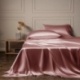 Housse de Couette Soie Rose 