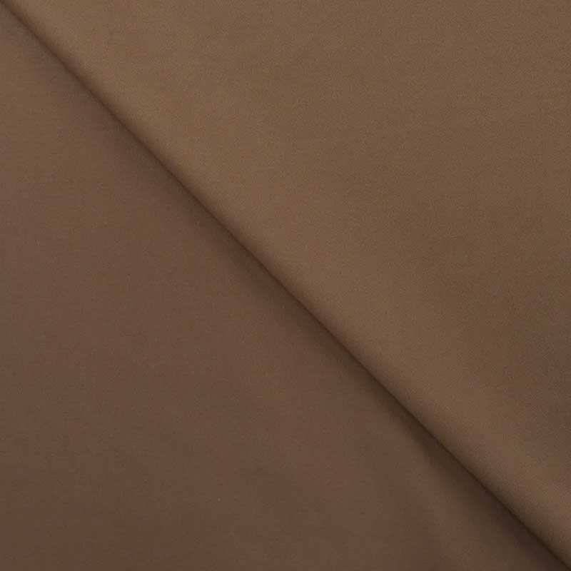 Tissu Gabardine Coton Ricardo Cognac