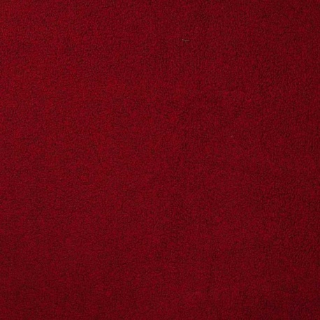 Tissu Polaire Rouge 