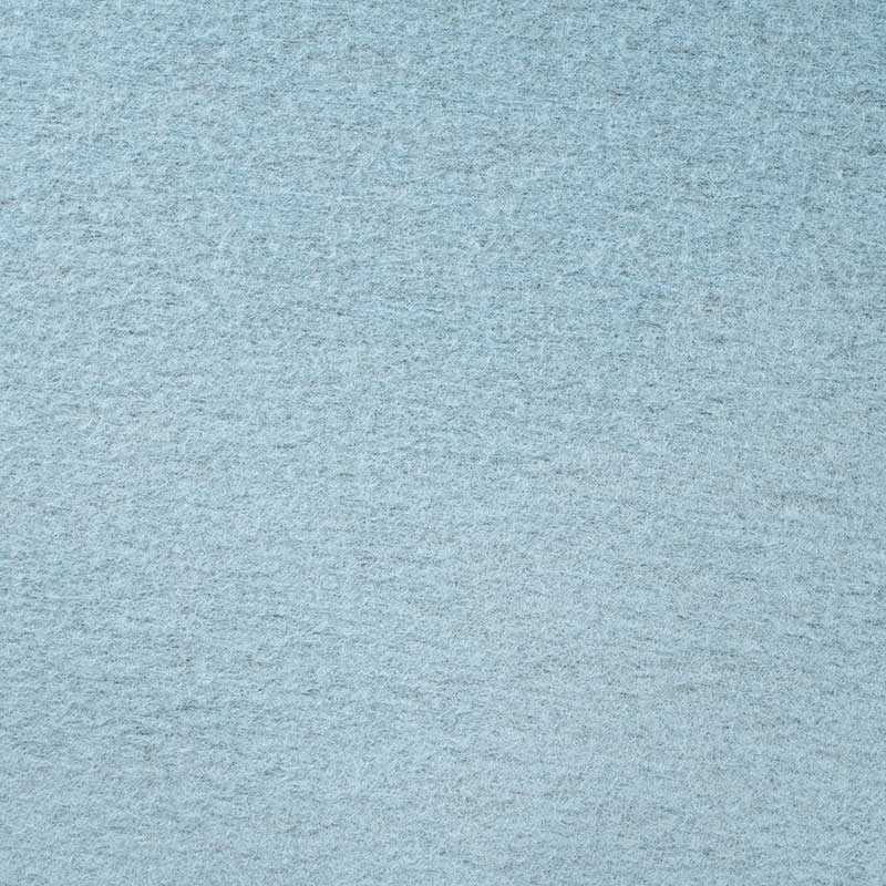 Tissu Laine Bouillie Bleu Ciel 