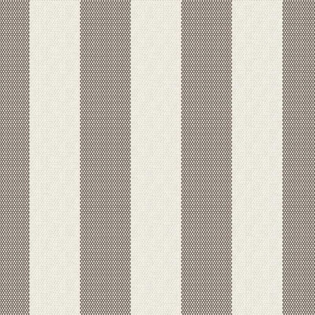 Tissu Raya Rayure Taupe