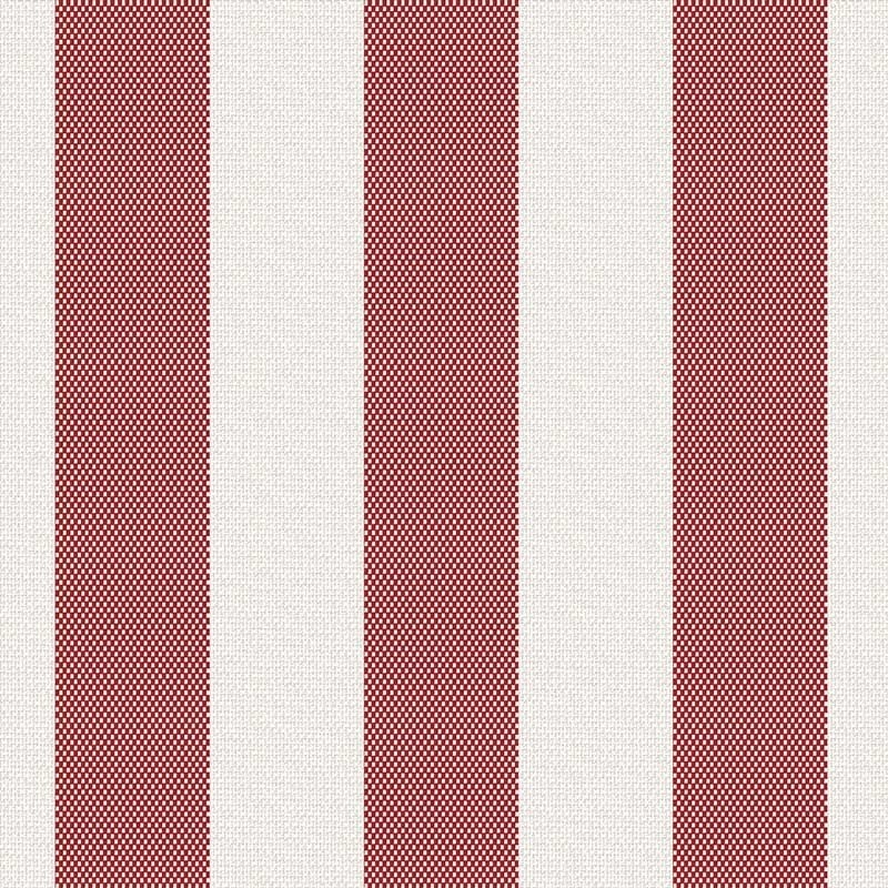 Tissu Raya Rayure Rouge