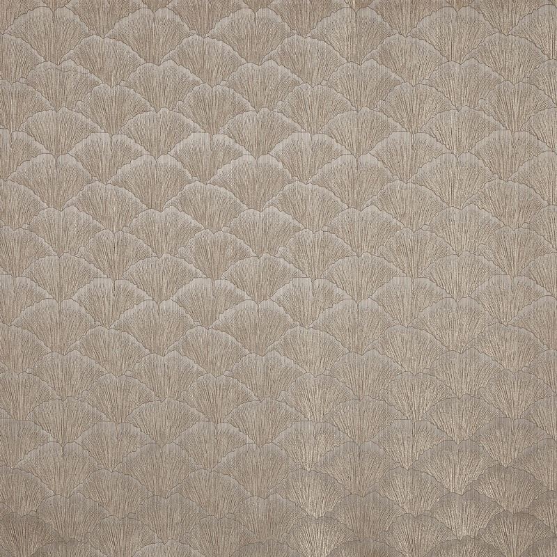 Tissu Jacquard Kenji Ginko Umber