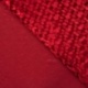 Tissu Panne de Velours Relief Rouge 