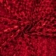 Tissu Velours Relief Rouge 