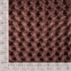 Tissu Velours Relief Marron 