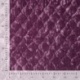 Tissu Velours Matelassé Uni Violet 