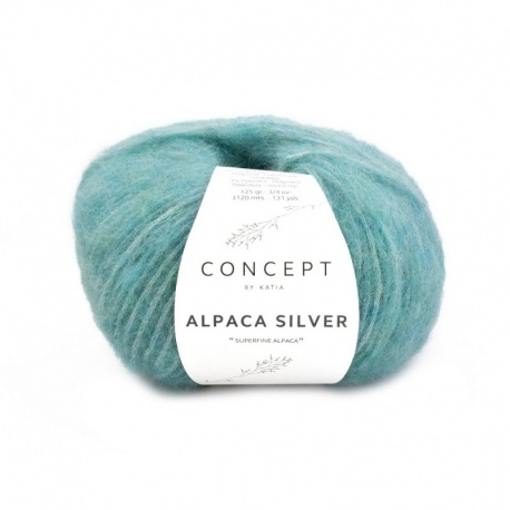 Pelote de Laine Katia Alpaca Silver 25gr