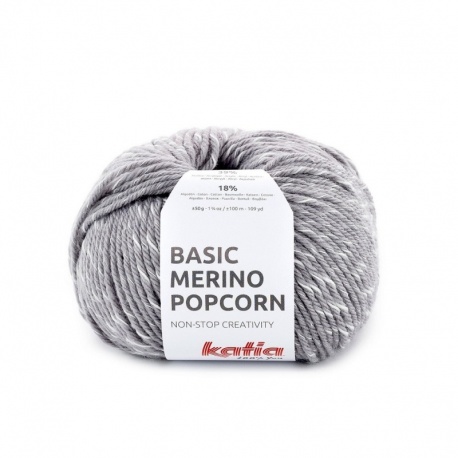 Pelote Katia Basic Merino Pop Corn