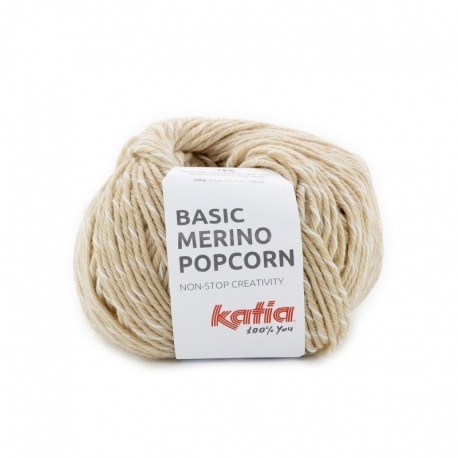 Pelote Katia Basic Merino Pop Corn