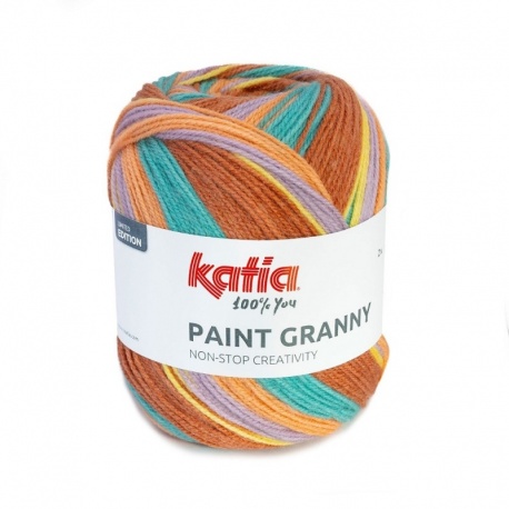 Pelote Katia Paint Granny 