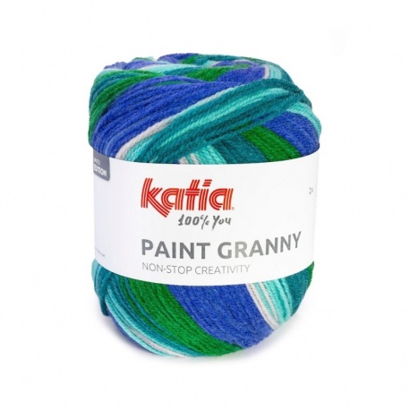 Pelote Katia Paint Granny 