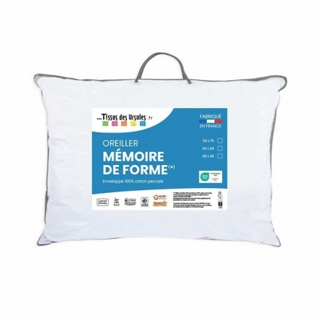 Oreiller Memofill Mémoire de Forme 