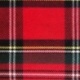 Tissu Tartan Ecossais Rouge 