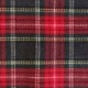 Tissu Tartan Ecossais Rouge vert 