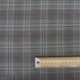 Tissu Tartan Ecossais Gris rouge 