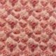 Tissu Love Broderie Imprimé Coeur Effet 3D Rose