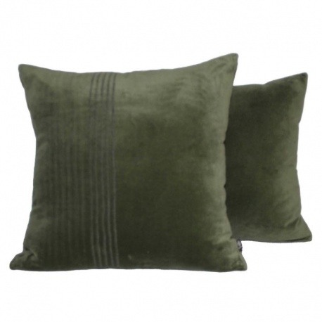 Housse de coussin Madras Bronze