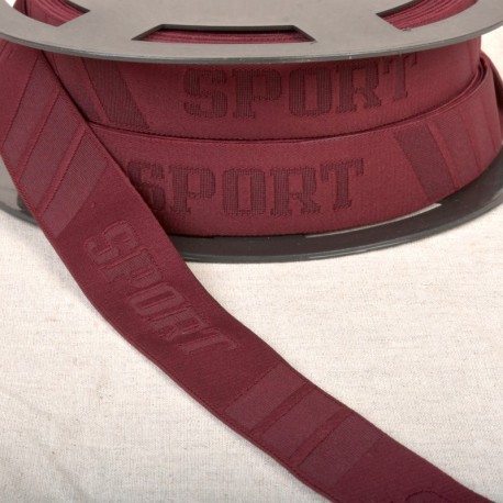 Elastique sport en relief