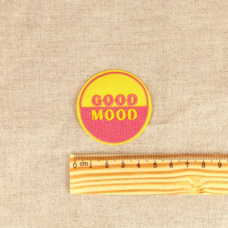 M ecusson no bad vibes/good mood - Good mood