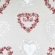 Tissu Toile Champagny Rouge