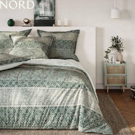 Parure Housse de Couette Imprimée Nord 57fils/cm²