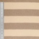 Tissu Double Gaze Rayure Taupe 