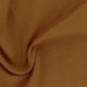 Tissu Francine Double Gaze Unie Ocre 