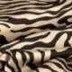 Tissu Satin Imprimé Zebre 