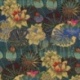 Tissu Jacquard Opium Soierie Bleu