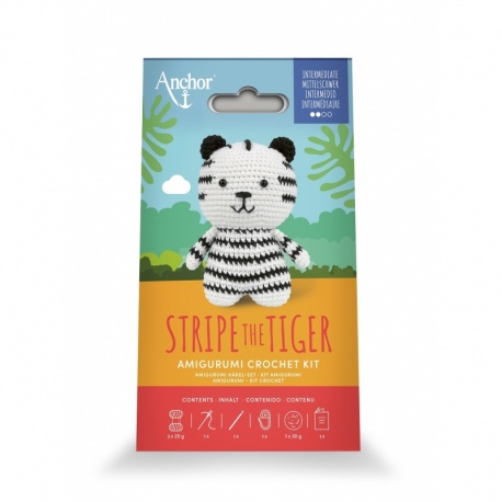 Kit Amigurumi Anchor Tigre Taille S