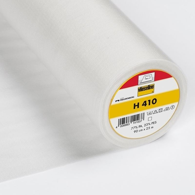 Tissu Vlieseline H410 Entoilage Tissé Blanc 