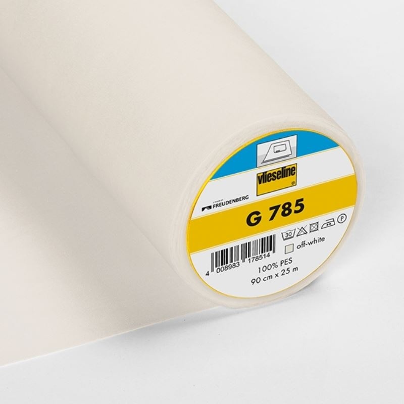 Tissu Vlieseline G785 Entoilage Thermocollant Blanc Cassé