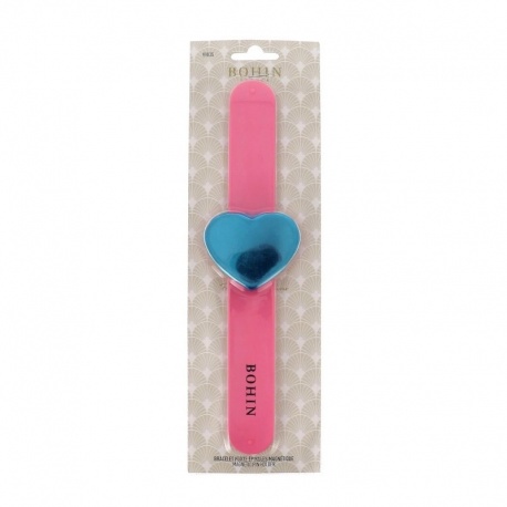 Bracelet Porte Epingles Magnetique- Rose BOHIN