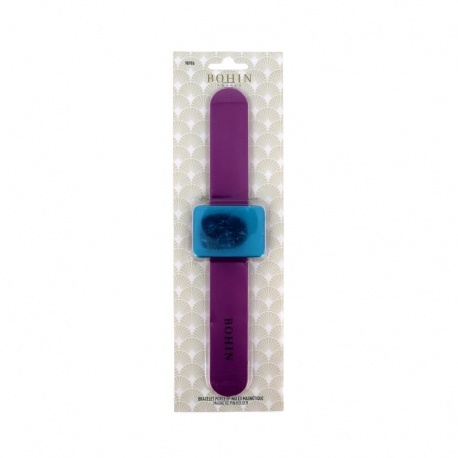 Bracelet Porte Epingles Magnetique - Violet BOHIN