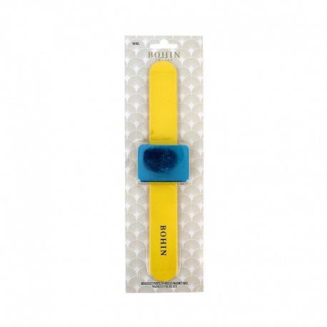 Bracelet Porte Epingles Magnetique - Jaune BOHIN