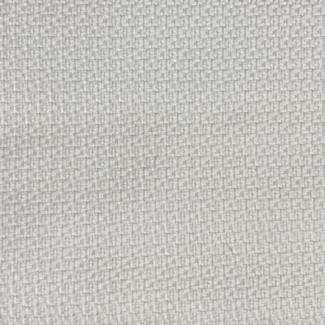 Tissu Nappage Jacquard Mislata Blanc Grande Largeur