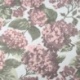 Tissu Etamine Hortensia Rose