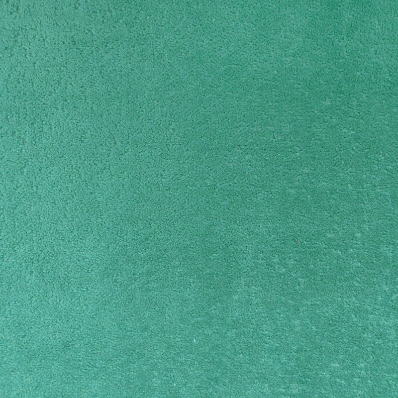 Tissu Velours Frappé Ourson Vert