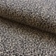 Tissu French Terry Leopard Cognac 