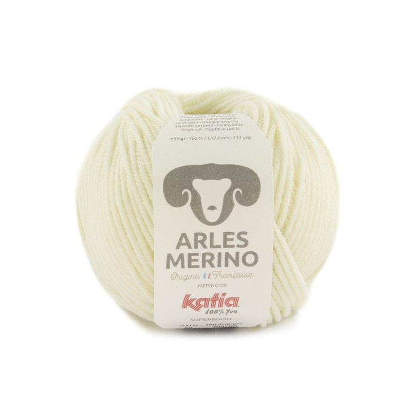 pelotes laine et viscose à tricoter KATIA Merino Shetland 100 m, 50 gr