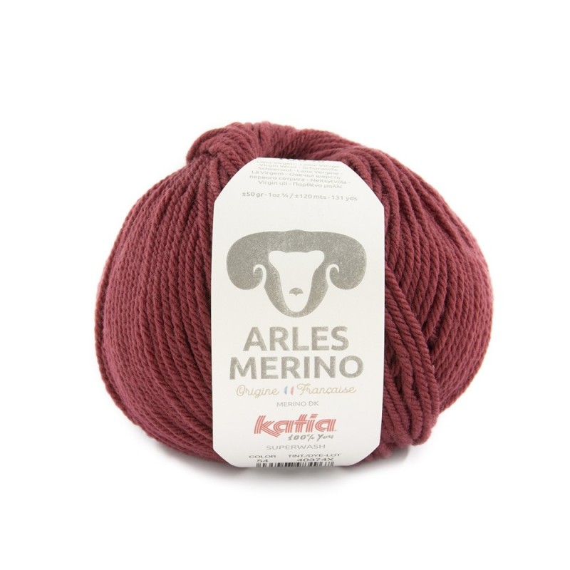 pelotes laine et viscose à tricoter KATIA Merino Shetland 100 m, 50 gr
