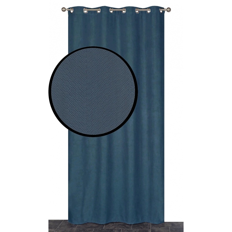 WOLTU Rideau de Fenêtre Occultant, 135 x 225 cm, Effet Velours, Rideau  Opaque avec Bande Frontale, Tenture Isolante et Thermique， Vert foncé